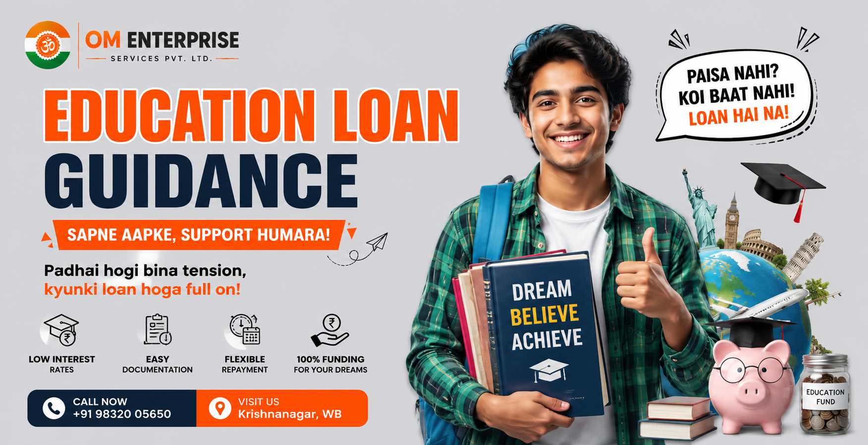 Best Education Loan Finance Office in Krishnanagar